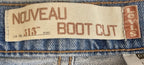 Levis 515 Nouveau Bootcut Light Wash Denim Jeans Womens Size 6M Cotton Blend