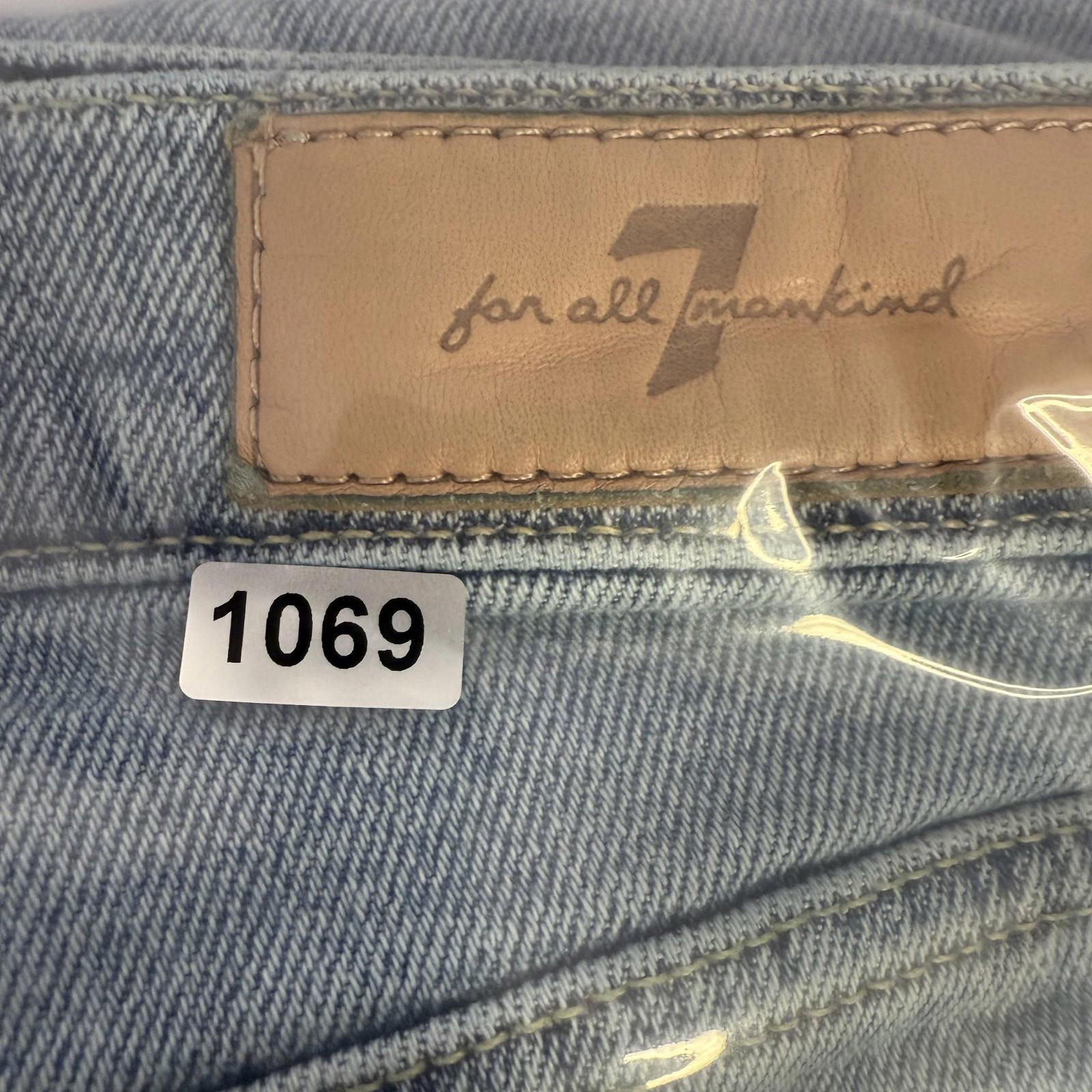 7 For All Mankind Womens Jeans Size 31 (7) Blue Denim
