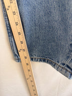 Men's Levis 505 Regular Fit Denim Jeans Sz 34x30 Blue Cotton Modern Red Tab