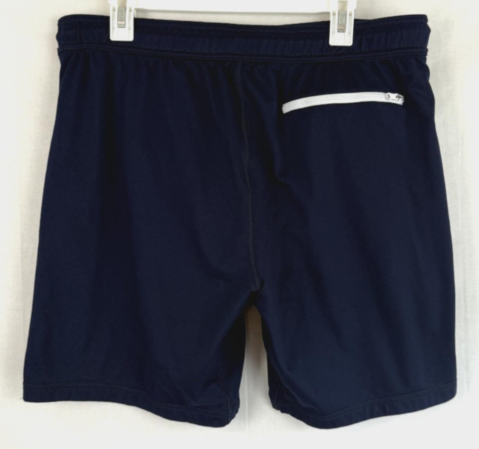American Eagle Mens Basketball Shorts USA Sz Large Zipper Pockets Drawstring
