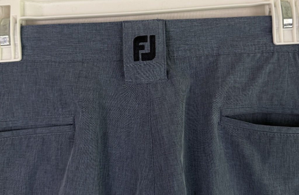 FootJoy Heather Grey Golf Mens Shorts Size 40 Stretch Wicking Lightweight
