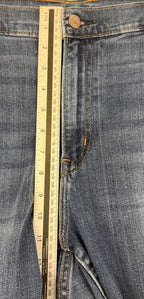 Levis 726 Jeans Womens Sz 18W Flare High Rise Denim Stretch Comfort Medium Wash