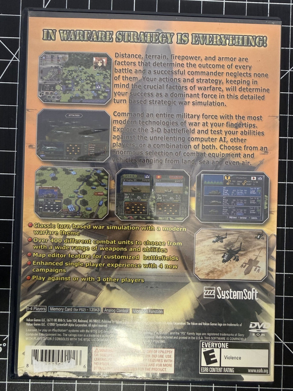 Dai Senryaku: Exceed VII -- Modern Military Tactics (Sony PlayStation 2, 2007)