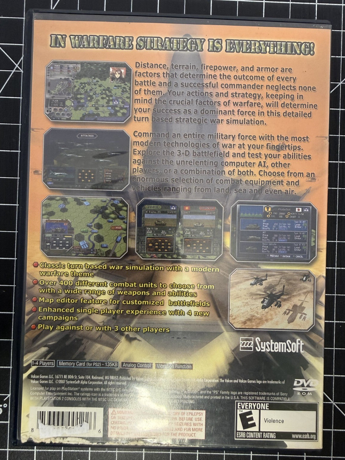 Dai Senryaku: Exceed VII -- Modern Military Tactics (Sony PlayStation 2, 2007)
