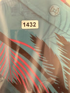 Retro Rifle Men’s 3xl Button Up Shirt High Crown Palm Tree Vice City GTA Style