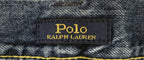 RARE Ralph Lauren Mens Sz 36 Jeans The Sullivan Slim Crop Crest Hem Button Fly