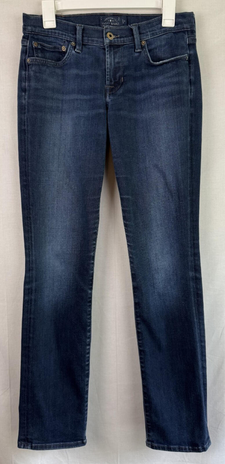 LUCKY BRAND Sweet Straight Candiani Denim Jeans 4/27 Medium Wash