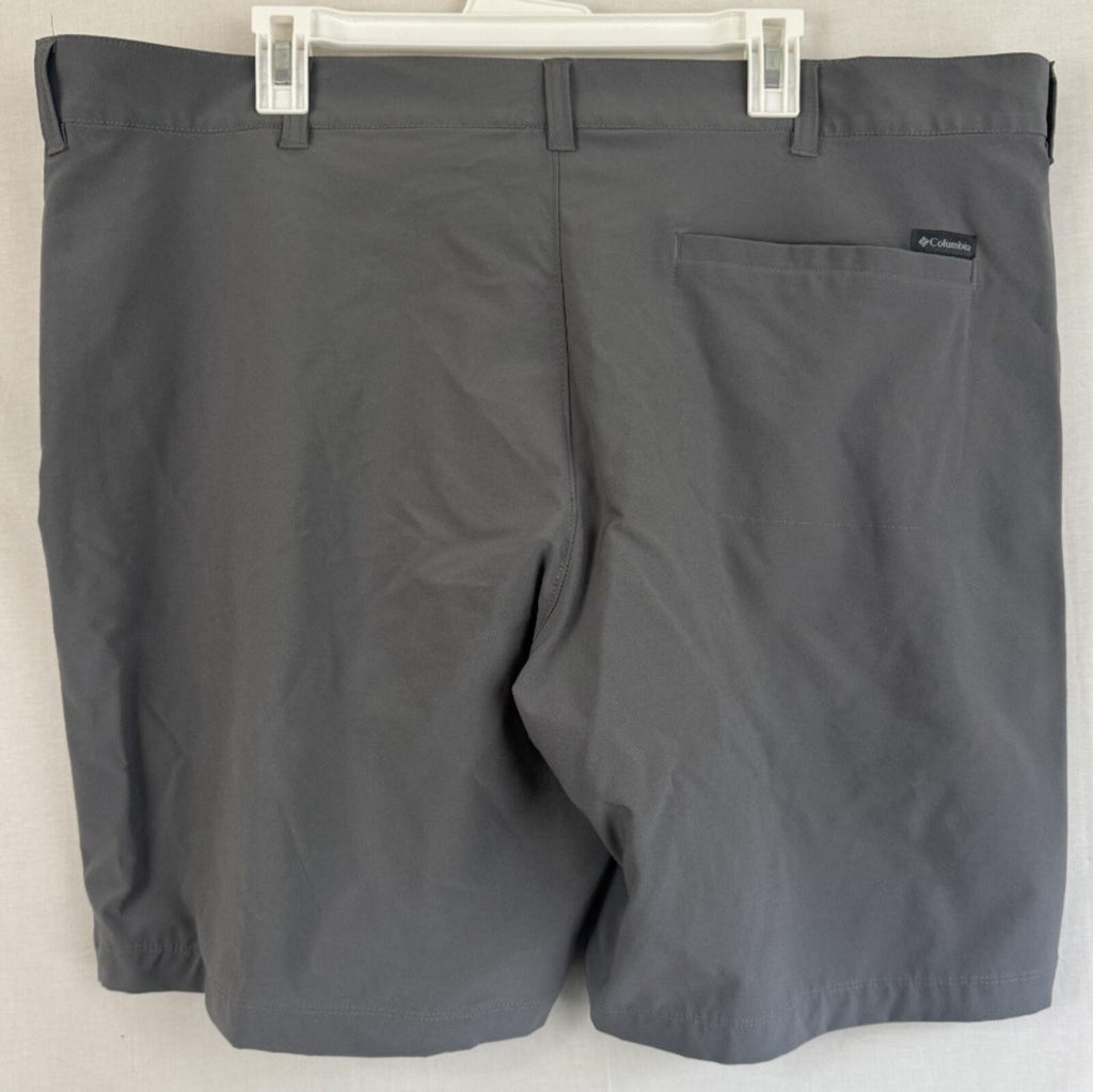 Columbia Shorts Mens Sz 42 Gray Hiking Lightweight Relaxed Quick Dry