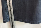American Eagle Real Flare Jeans Women 6 Blue Dark Wash Low Rise
