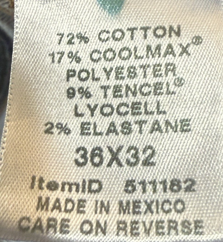 LL Bean 1912 Bean Flex Classic Fit Sz 36 x 32 Medium Wash Mens Jeans 511182