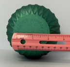 Emerald Green Vase - 3D Printed in PLA Plastic - 7 inches Tall