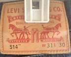 Levi's 514 Jeans Blue Mens Size 31x30 Straight Leg