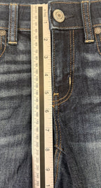 American Eagle Midi Shorts Next Level Stretch X Womens Sz 4 Dark Wash