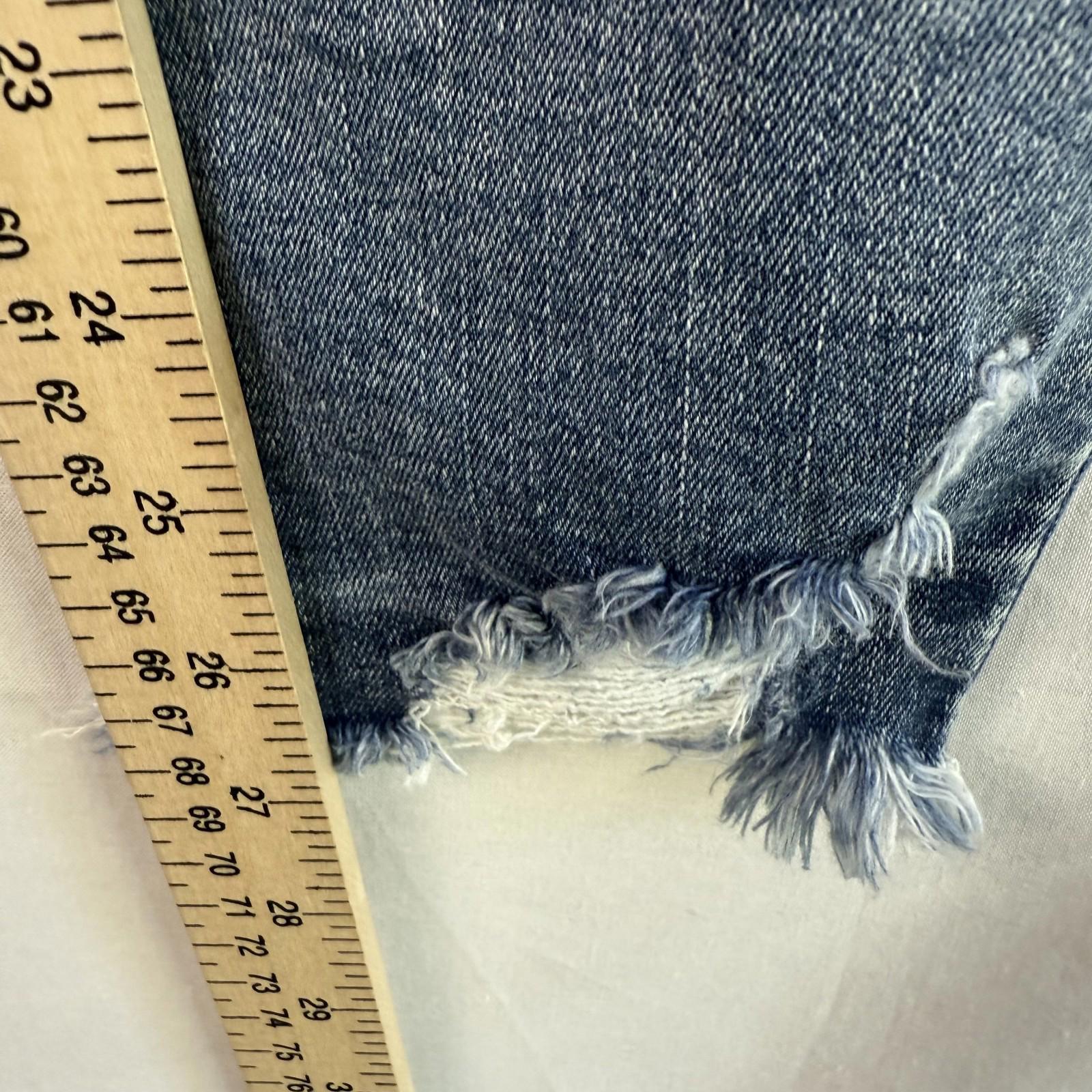 Fashion Nova Womens Jeans Sz 15 Here We Go Again Skinny Distressed Frayed Hem