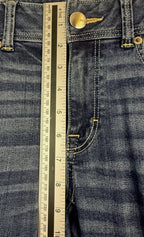 American Eagle Outfitters Women's Kick Boot Jeans Dark Wash Stretch Size 10