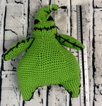 Handmade Crocheted Oogie Boogie Plushie - 13 inches - Same Day Shipping