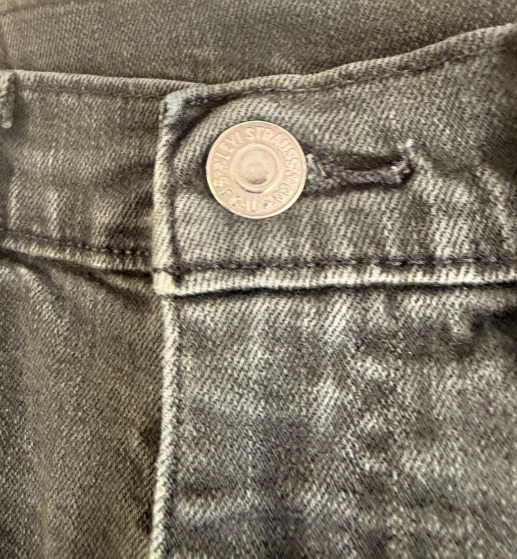 Levi's 510 Skinny Jeans Black Men's Size 31x30 Red Tab Excellent Used Condition!