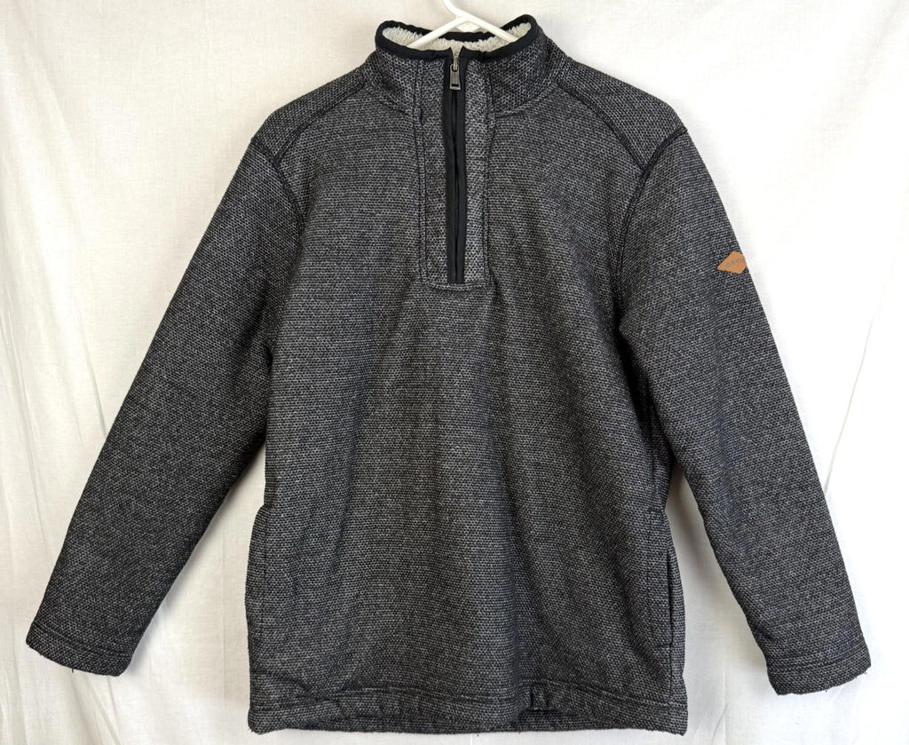 ORVIS Classic Collection Womens Sz S 1/4 Zip Pullover Sherpa-Lined Cozy