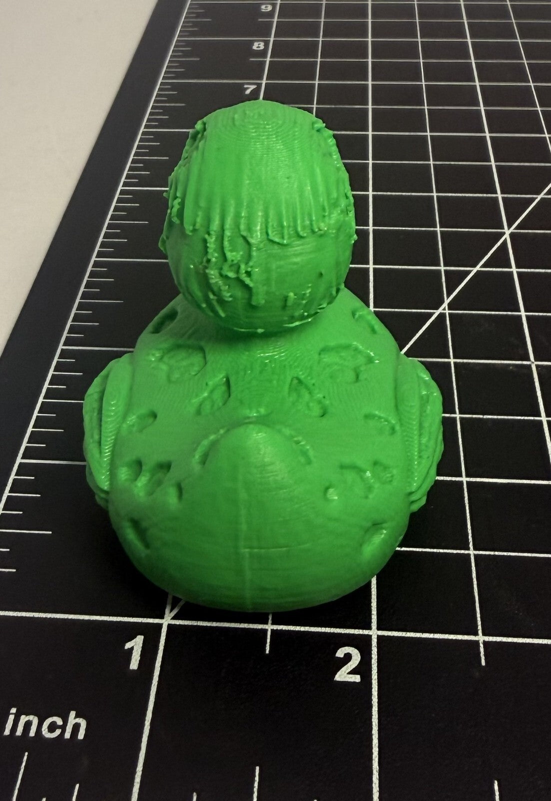 3d Printed Zombie Duck - 2 1/5 Inch Tall - Halloween - Jeep
