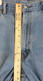 Levis 550 Men’s Size 40x30 Medium Wash Blue Denim Jeans Relaxed Fit 100% Cotton