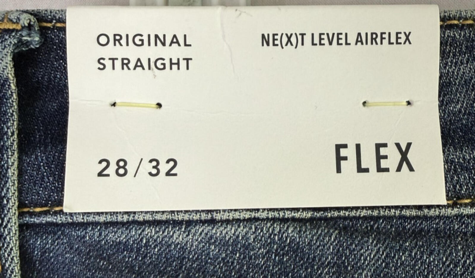 NEW American Eagle Next Level Airflex Original Straight Blue Jeans Mens 28x32