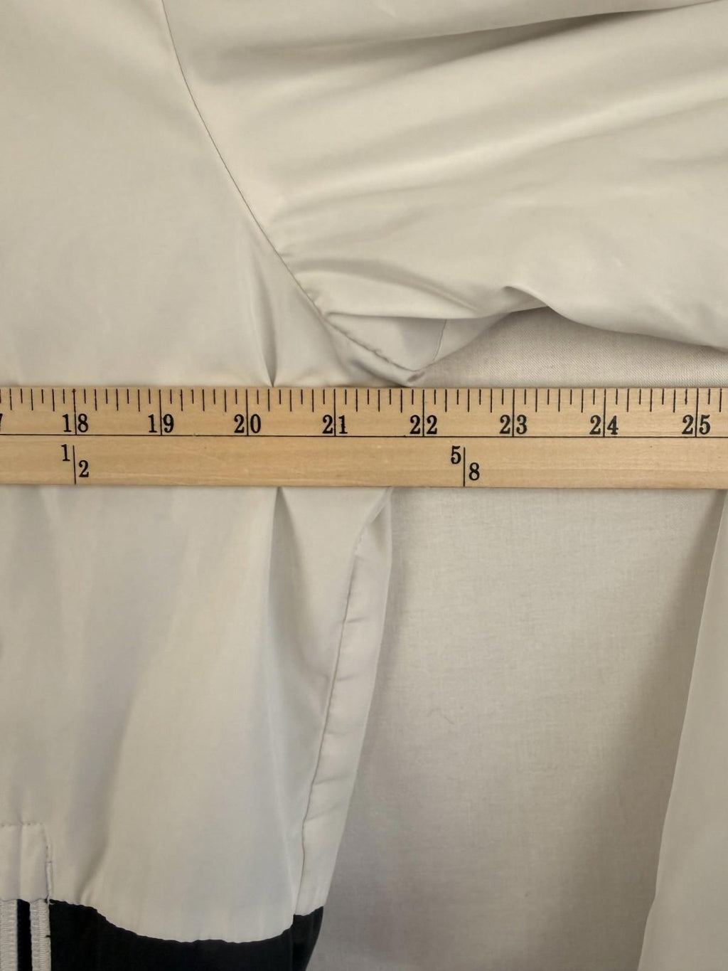 Michael Kors Perfomance Zip Jacket Windbreaker Mens Size M White and Blue