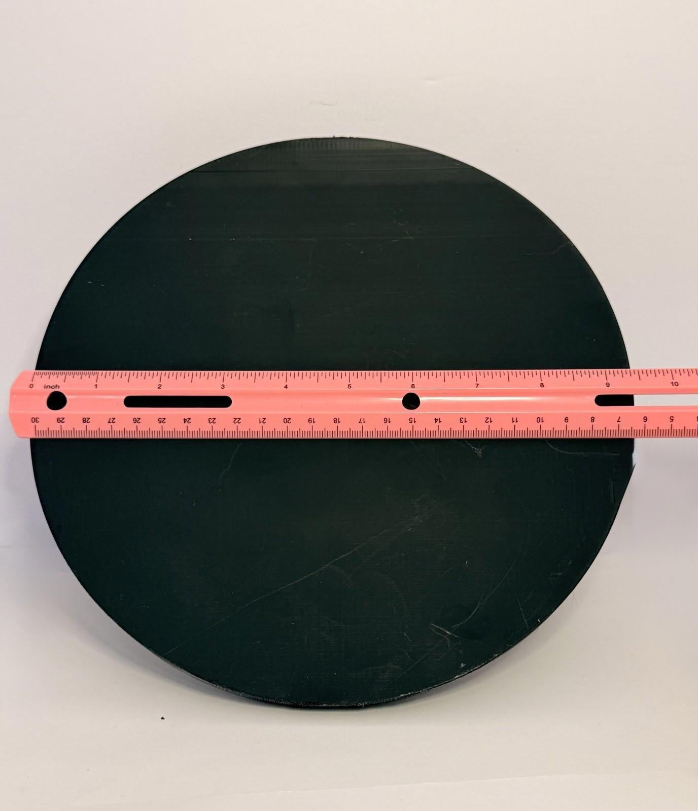 3D Printed Wolf Runes Large Plaque - Black