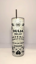 20 oz Ouija Board Glow in the Dark Stainless Steel Tumbler with Lid, Straw