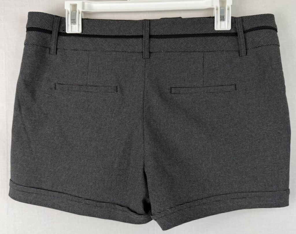 Maurice Womens Shorts Size 11/12 Gray Polyester, Rayon, Nylon