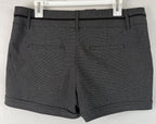 Maurice Womens Shorts Size 11/12 Gray Polyester, Rayon, Nylon