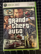 Grand Theft Auto IV GTA 4 for Xbox 360 with Manual (Guidebook)