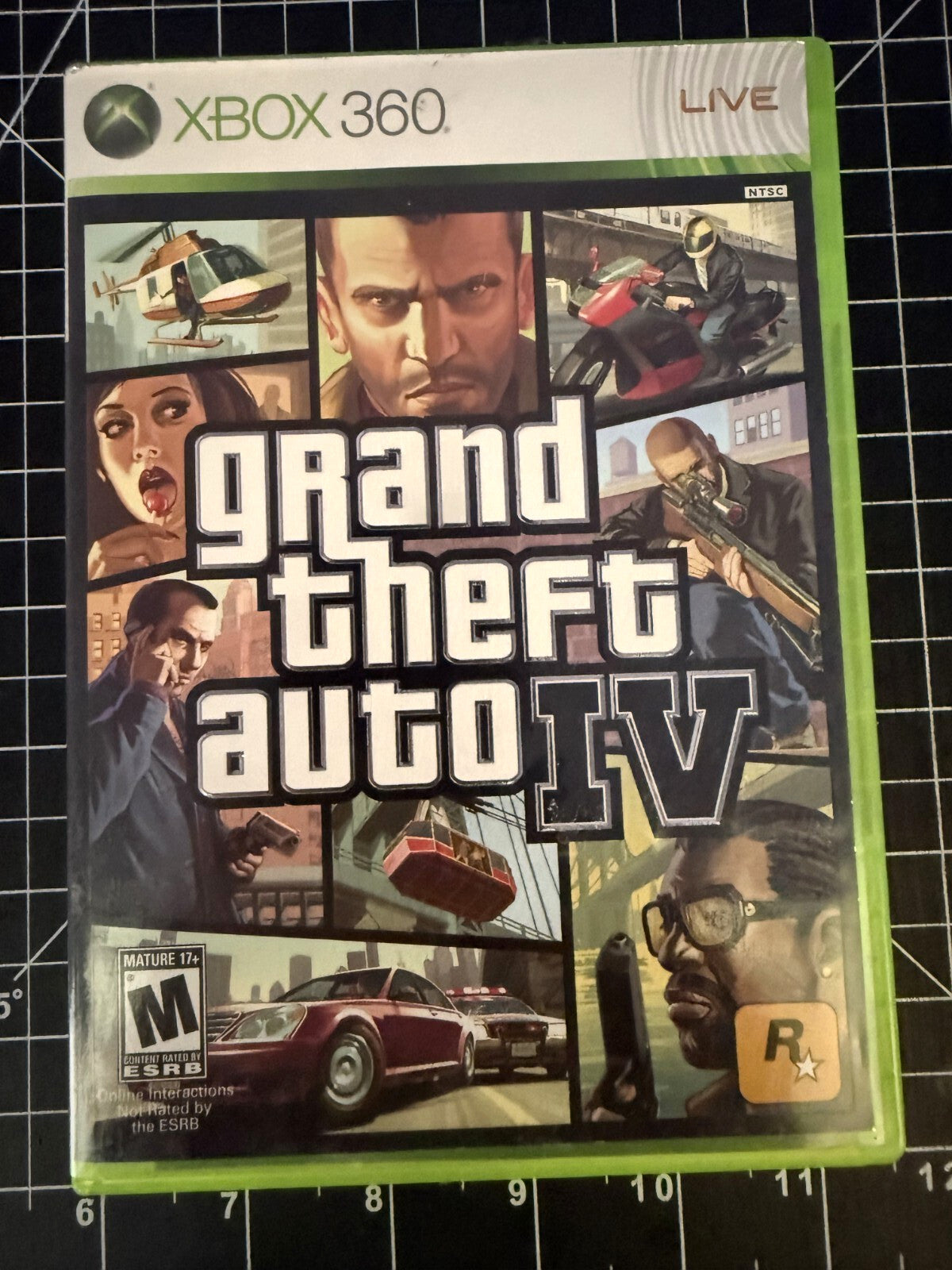 Grand Theft Auto IV GTA 4 for Xbox 360 with Manual (Guidebook)