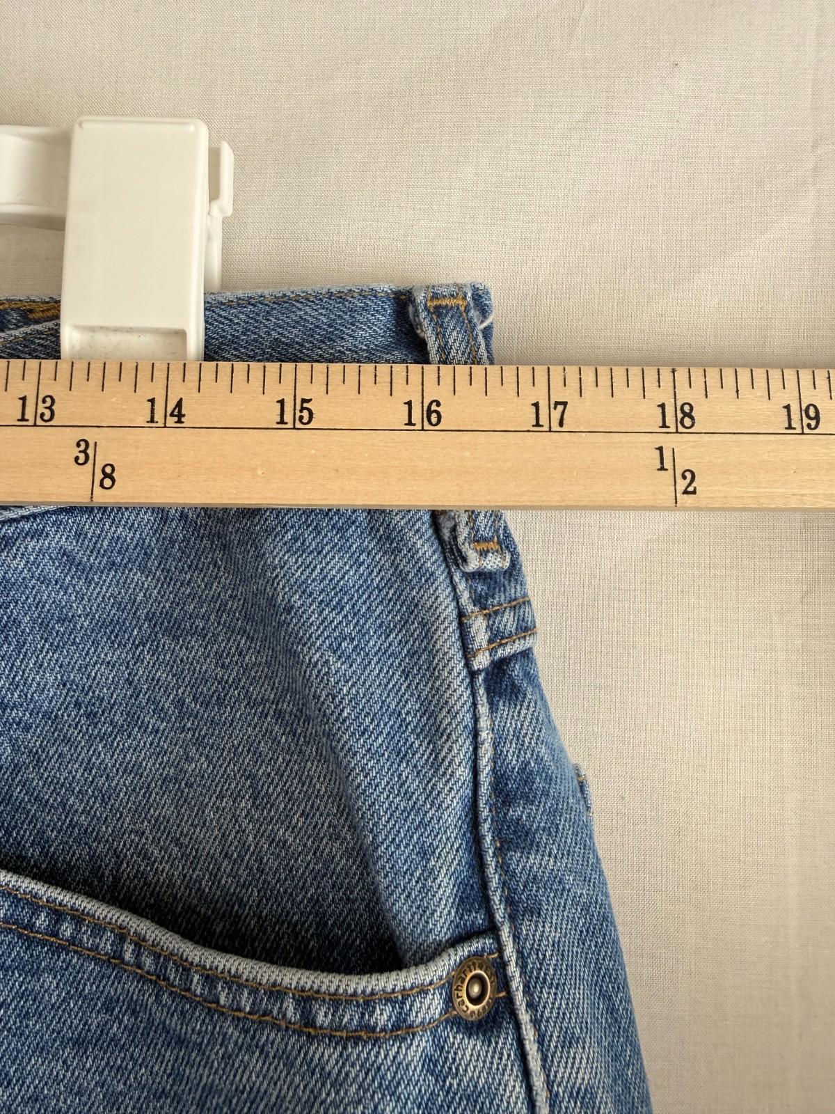 Carhartt Relaxed Fit Jeans Mens Jeans Sz 32x30 Denim Pants Workwear Blue