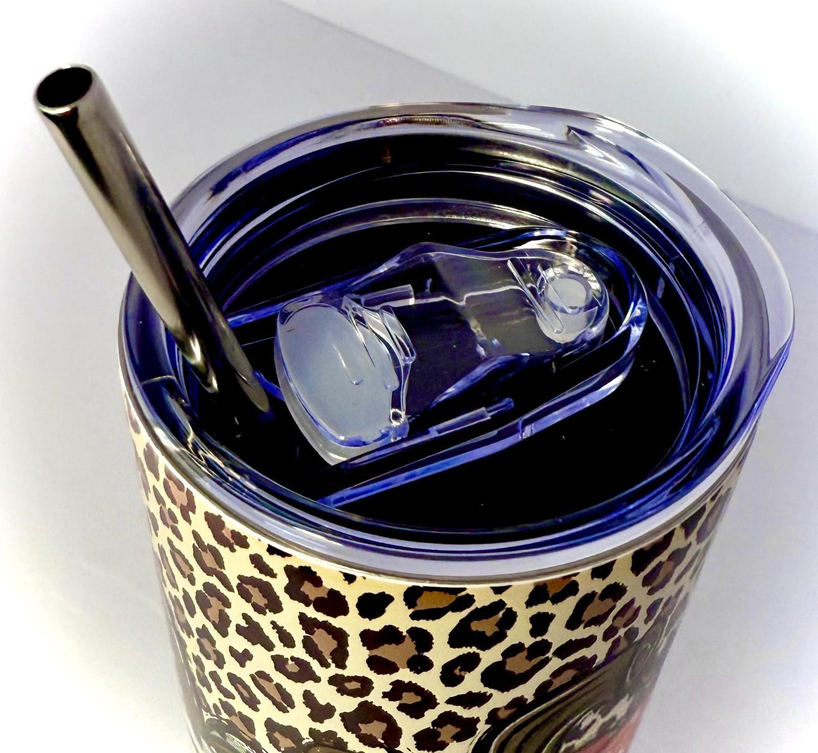 20 oz Fall Mama Stainless Steel Tumbler with Lid, Straw