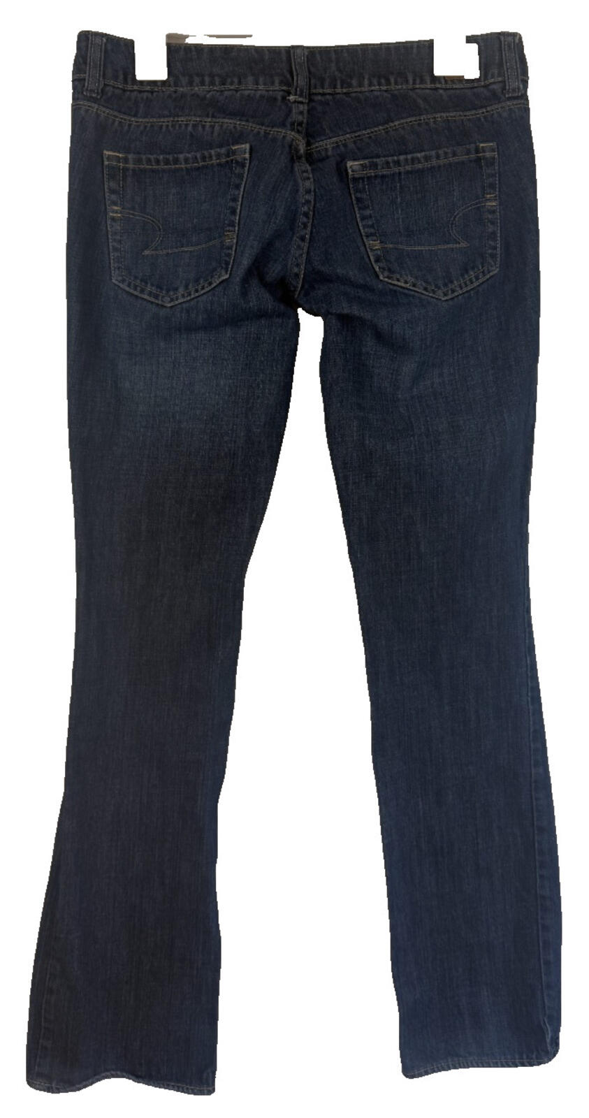 American Eagle 77 Straight Jeans Womens Size 6 Long Blue Denim 30x31