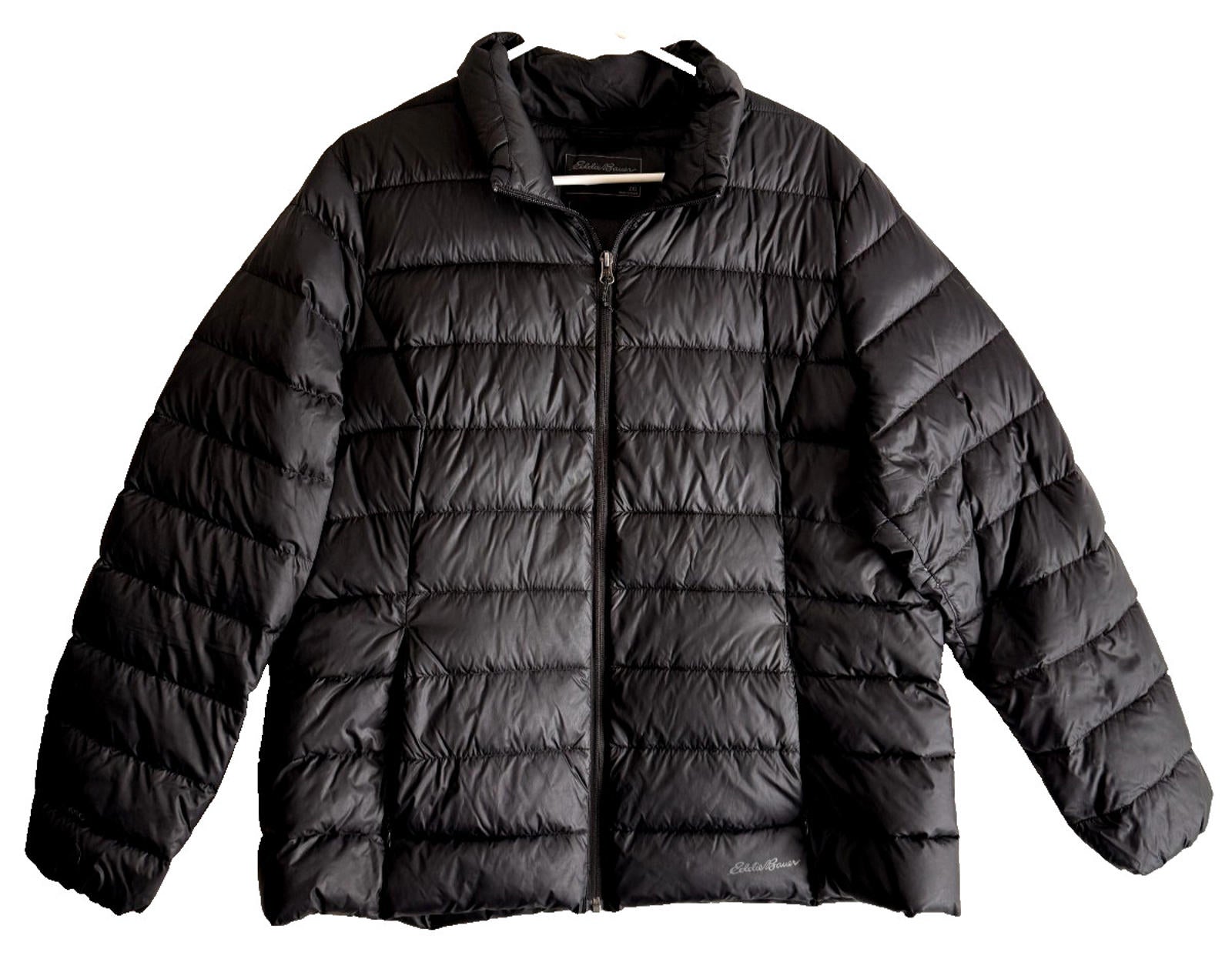 Eddie Bauer Jacket Mens Sz 2xl EB650 Down Puffer Lightweight Full Zip Outdoor