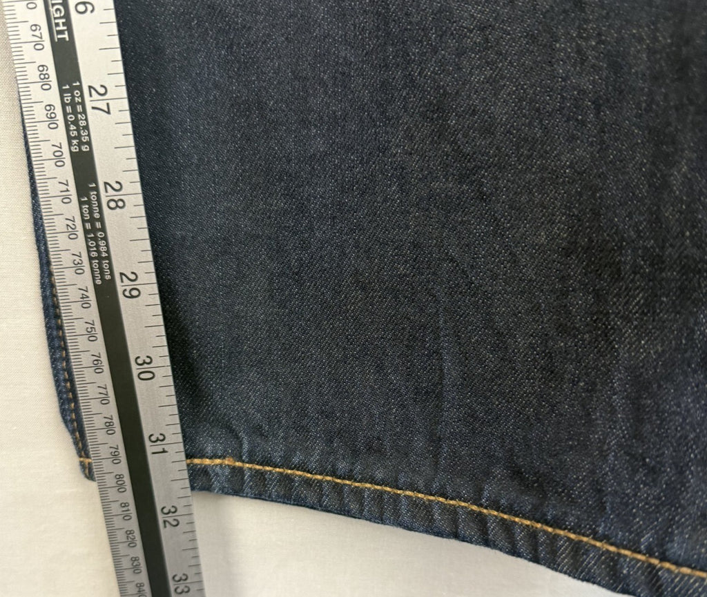 Levis 501 Jeans 38x34 Blue Regular Straight Dark Dirtwash Red Tab Denim