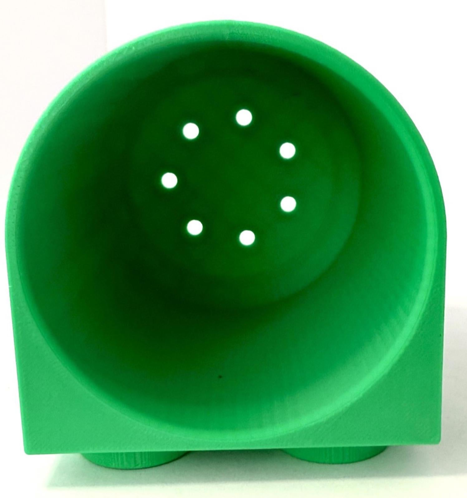 Lego Window Planter 3D Printed PLA Green Small Gardening