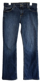 Tommy Hilfiger Classic Hope Boot Womens Sz 12 Short Dark Wash Blue Denim Jeans