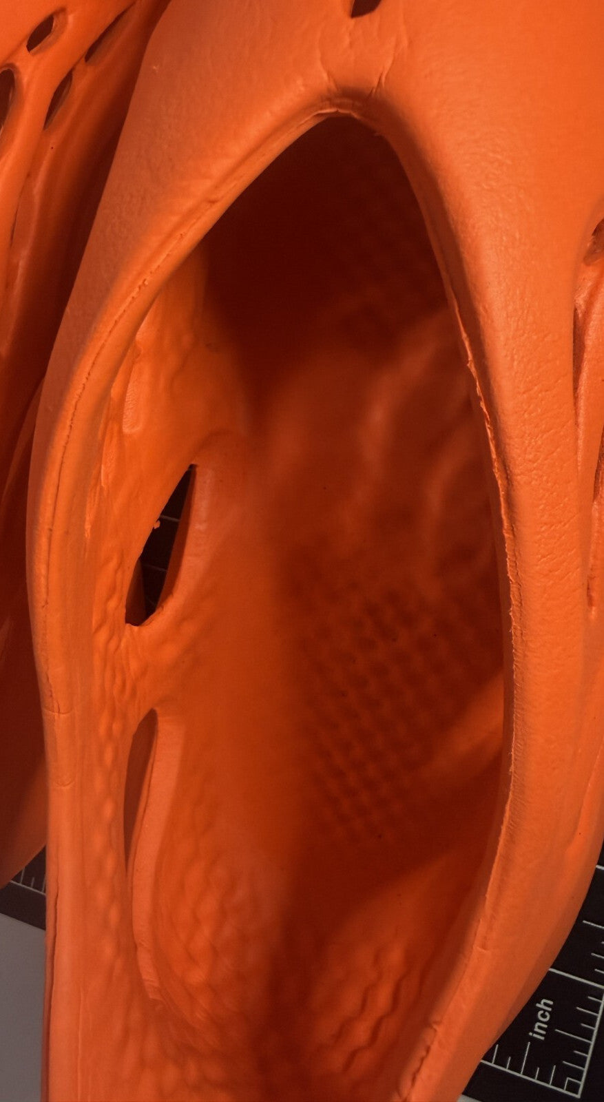 Non-Branded Foam Runner Orange Mens Size 8 Pre-Owned