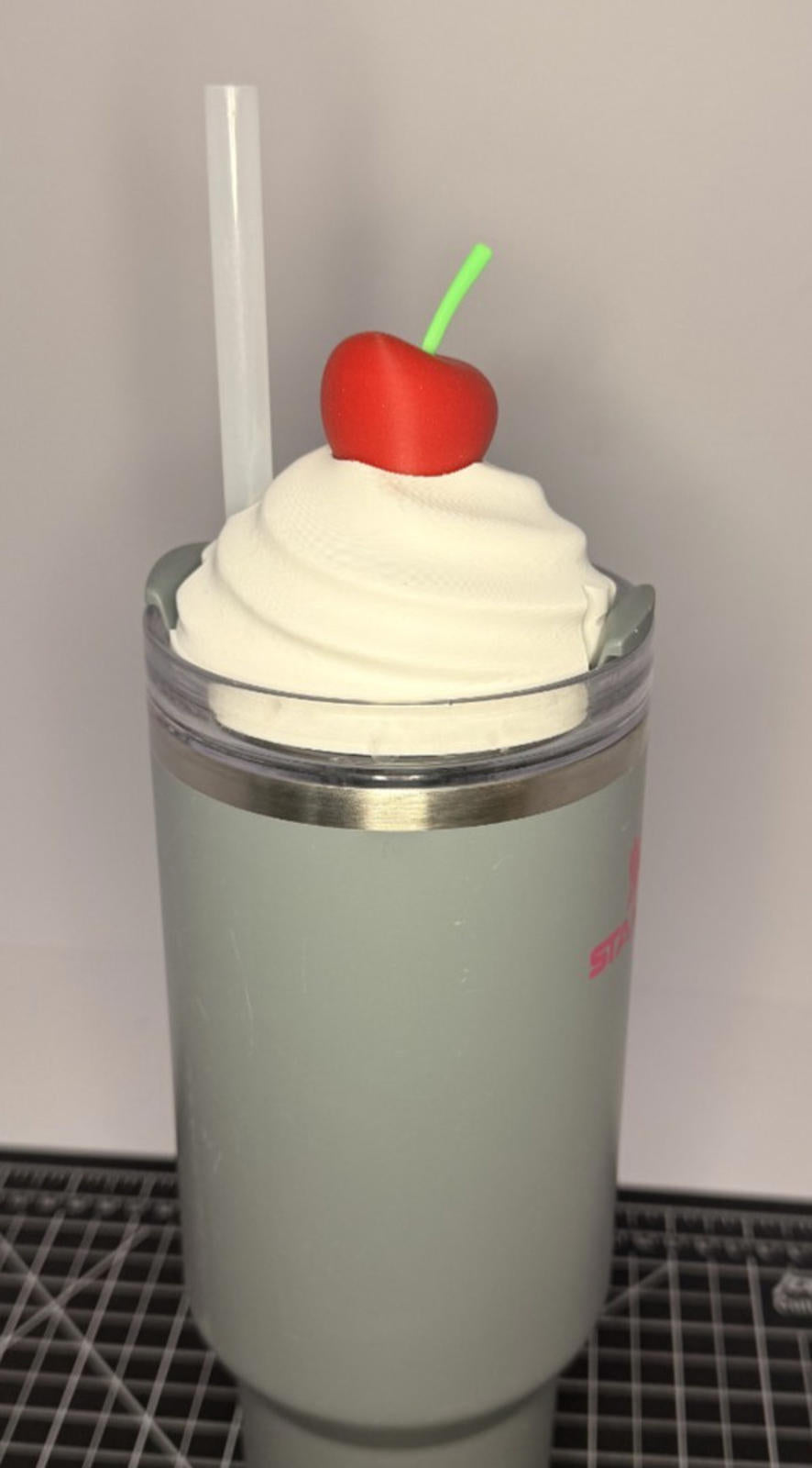3D Printed Sundae Topper for 40 Oz Stanley