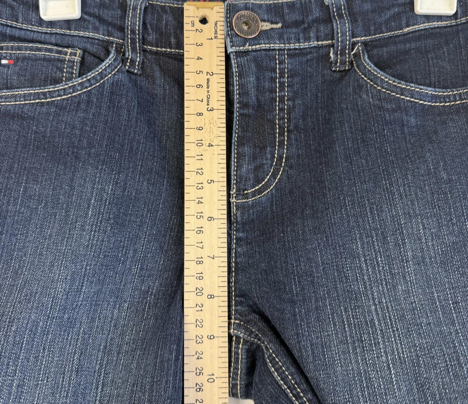 Tommy Hilfiger Jeans Womens Size 6R Hope Boot Cut Denim Dark Wash