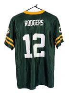 Aaron Rodgers Green Bay Packers Football Jersey #12 Youth XL Boys Kids
