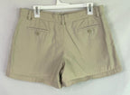 Ralph Lauren Sport Womens Shorts Sz 10 Khaki Flat Front Chino Outdoor beige