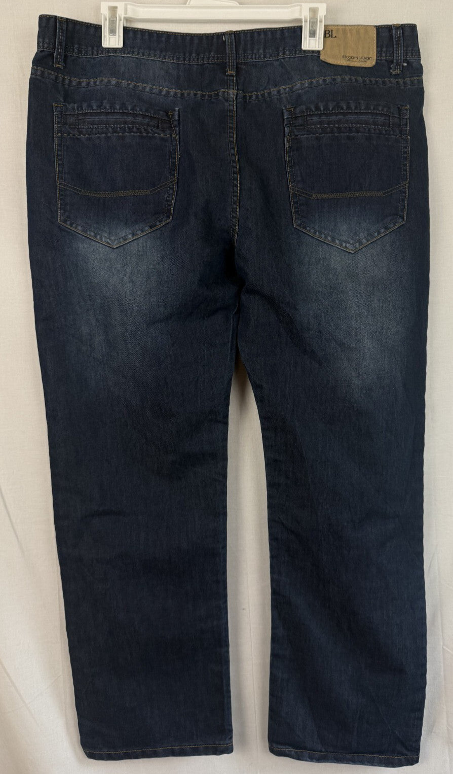 Brooklyn Laundry Jeans Mens 40 X 30 Blue Denim Cotton Straight Leg
