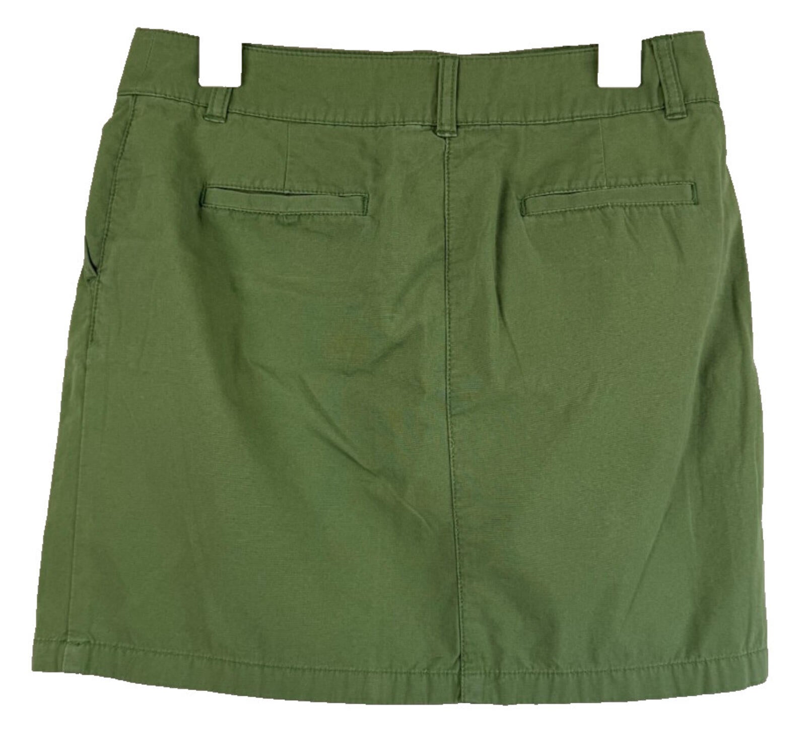 J Crew Womens Mini Skirt Size 6 Green Summer Minimalist Preppy School Girl