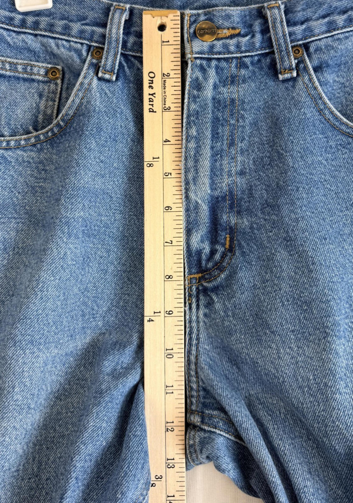 Carhartt Relaxed Fit Jeans Mens Jeans Sz 32x30 Denim Pants Workwear Blue