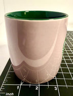 Starbucks 2025 Valentine’s Day Pink/lavender Green Siren Logo Mug 11 oz VDAY25