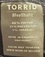 Torrid Trio Fit Slim Boot Limitless Stretch Womens Jeans Size 16-20 Regular