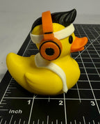 3d Printed Gym Bro Duck - Personalized - 2 1/5 Inch Tall